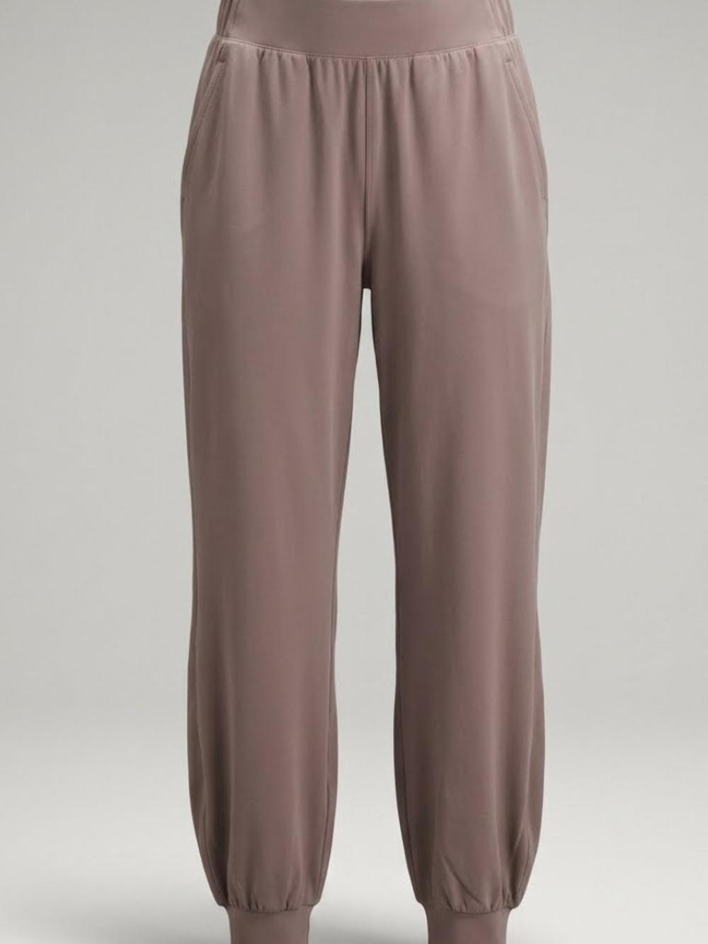 Yogalicous Relaxed Jogger Pants, Tan, for Women, Size L